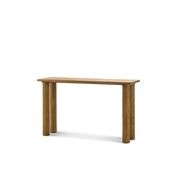 Khakti 140cm Pillar Console Table | Natural gallery detail image