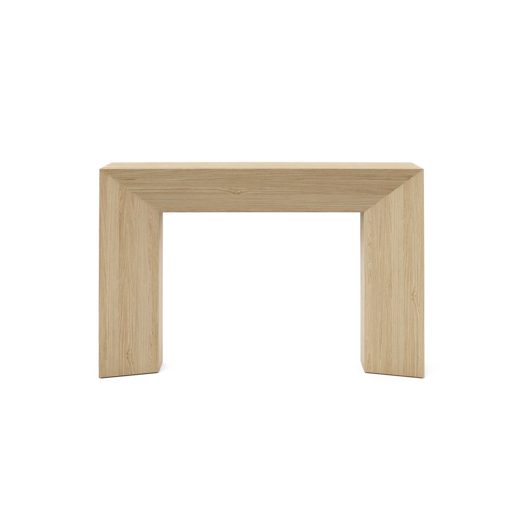 Edje 140cm Oak Tall Console Table | Natural gallery detail image