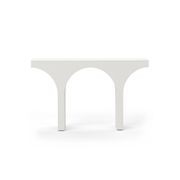 Arcus 140cm Concrete Console Table in Cream Putty gallery detail image