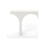 Arcus 140cm Concrete Console Table in Cream Putty gallery detail image