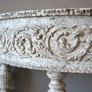 Louis XVI Painted Demi-lune Console gallery detail image