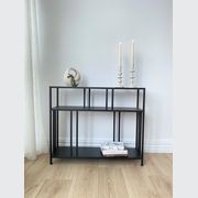 Lorenzo Metal Small Space Console Table gallery detail image
