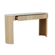 Benjamin Ripple Grand Marble Console gallery detail image