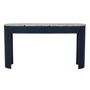 Benjamin Ripple Grand Marble Console gallery detail image