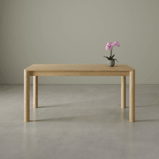Nordica Dining Table - Solid Oak 160 x 90cm gallery detail image