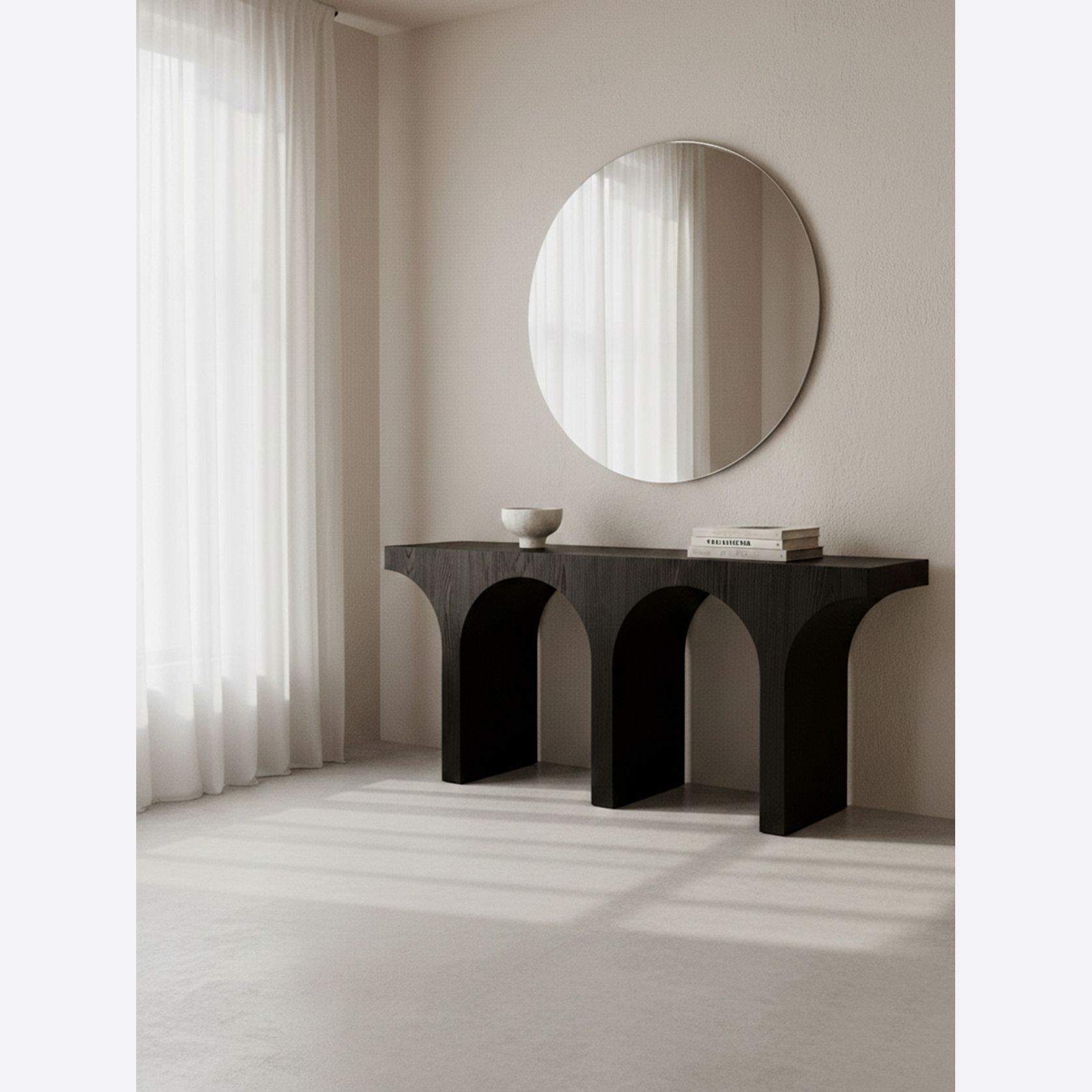 Milo Console | Black gallery detail image