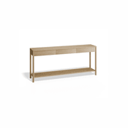 Nordica Console Table - Natural Oak 172cm gallery detail image