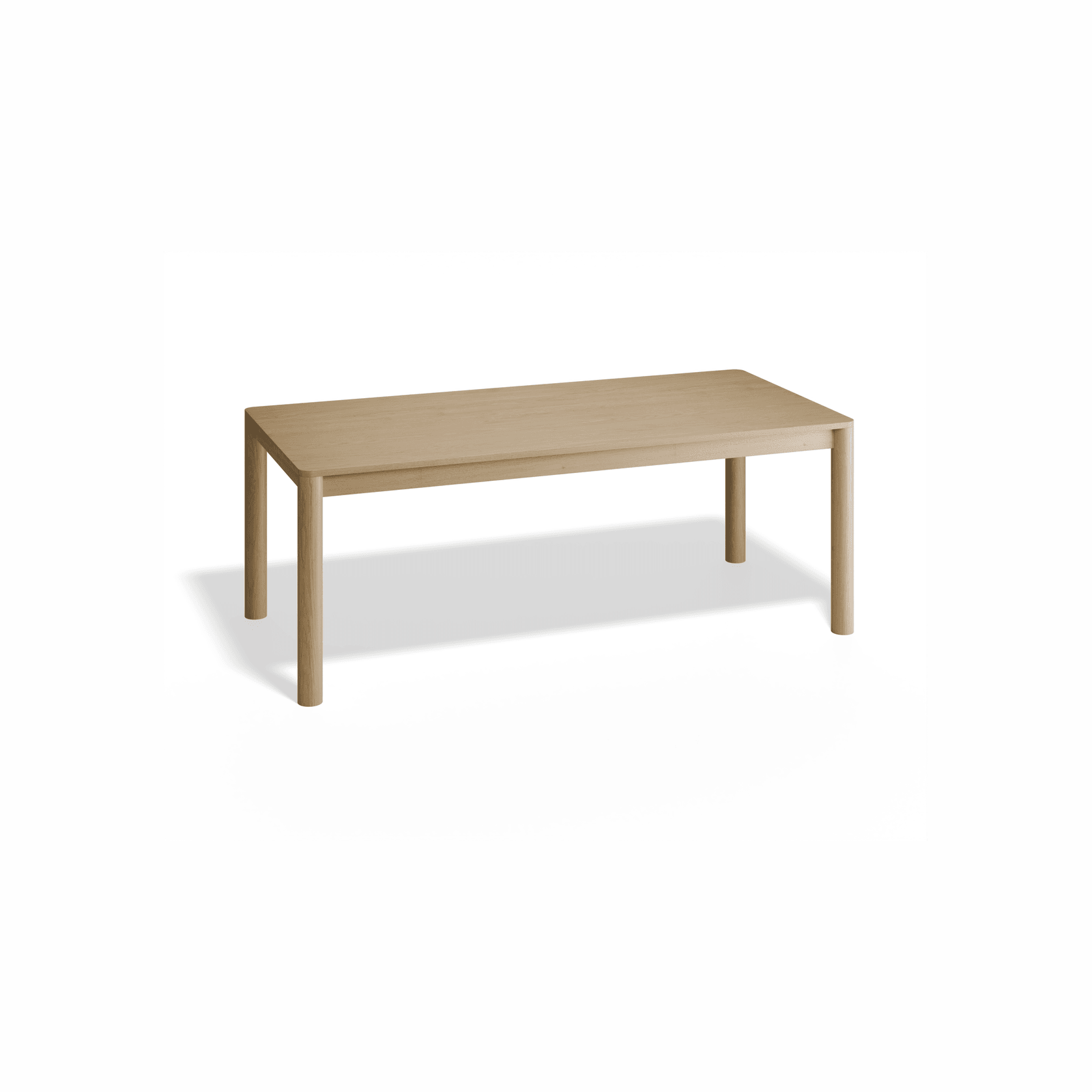 Nordica Dining Table - Solid Oak 200 x 95cm gallery detail image