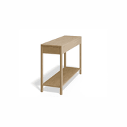 Nordica Console Table - Natural Oak 115cm gallery detail image