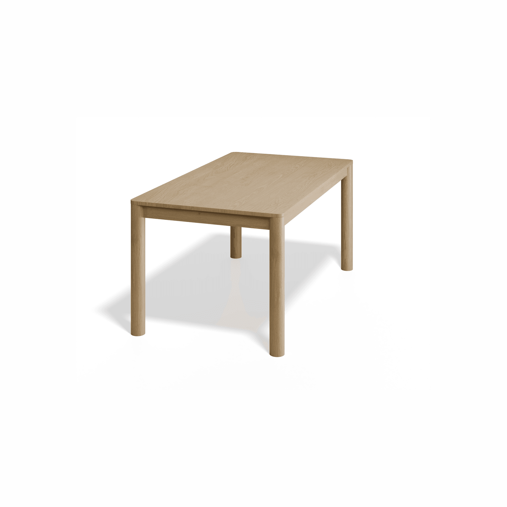 Nordica Dining Table - Solid Oak 160 x 90cm gallery detail image