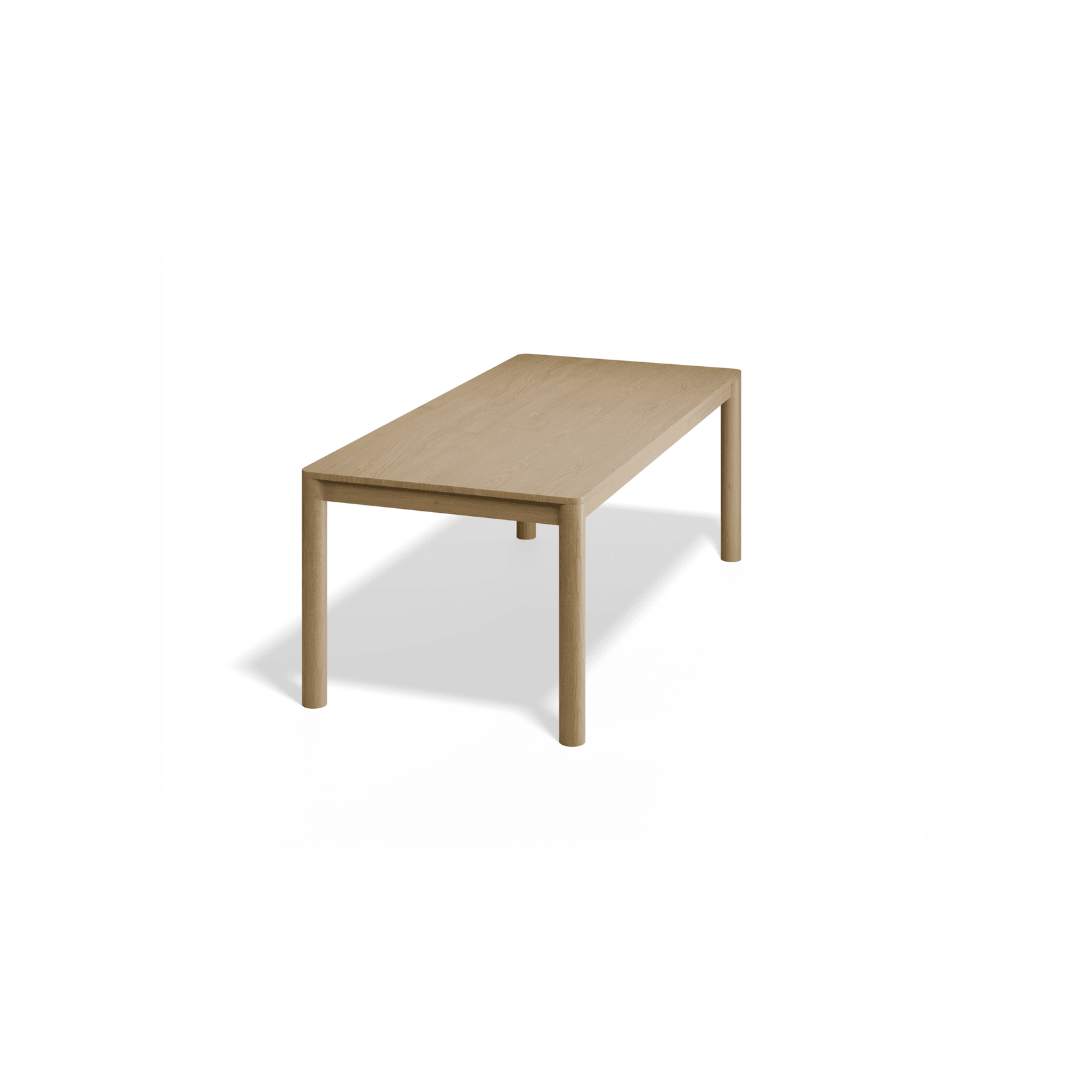 Nordica Dining Table - Solid Oak 200 x 95cm gallery detail image