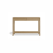 Nordica Console Table - Natural Oak 115cm gallery detail image