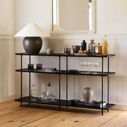 Sintra Wood & Metal Console gallery detail image