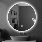 LED Backlit Round Mirror gallery detail image