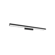 Stark 800mm Standard Mirror Wall Light Satin Black gallery detail image