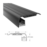 Stairnose Extrusion | Stair Nosing Profile Lighting gallery detail image