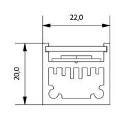 Sonny Side Up 22 LED Uplight gallery detail image