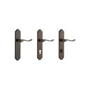 Iver Stirling Lever on Shouldered Backplate Signature Brass gallery detail image