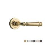 Iver Verona Door Lever Handle on Round Rose gallery detail image