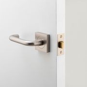 Iver Oslo Square Lever Door Handle on Rose Passage gallery detail image
