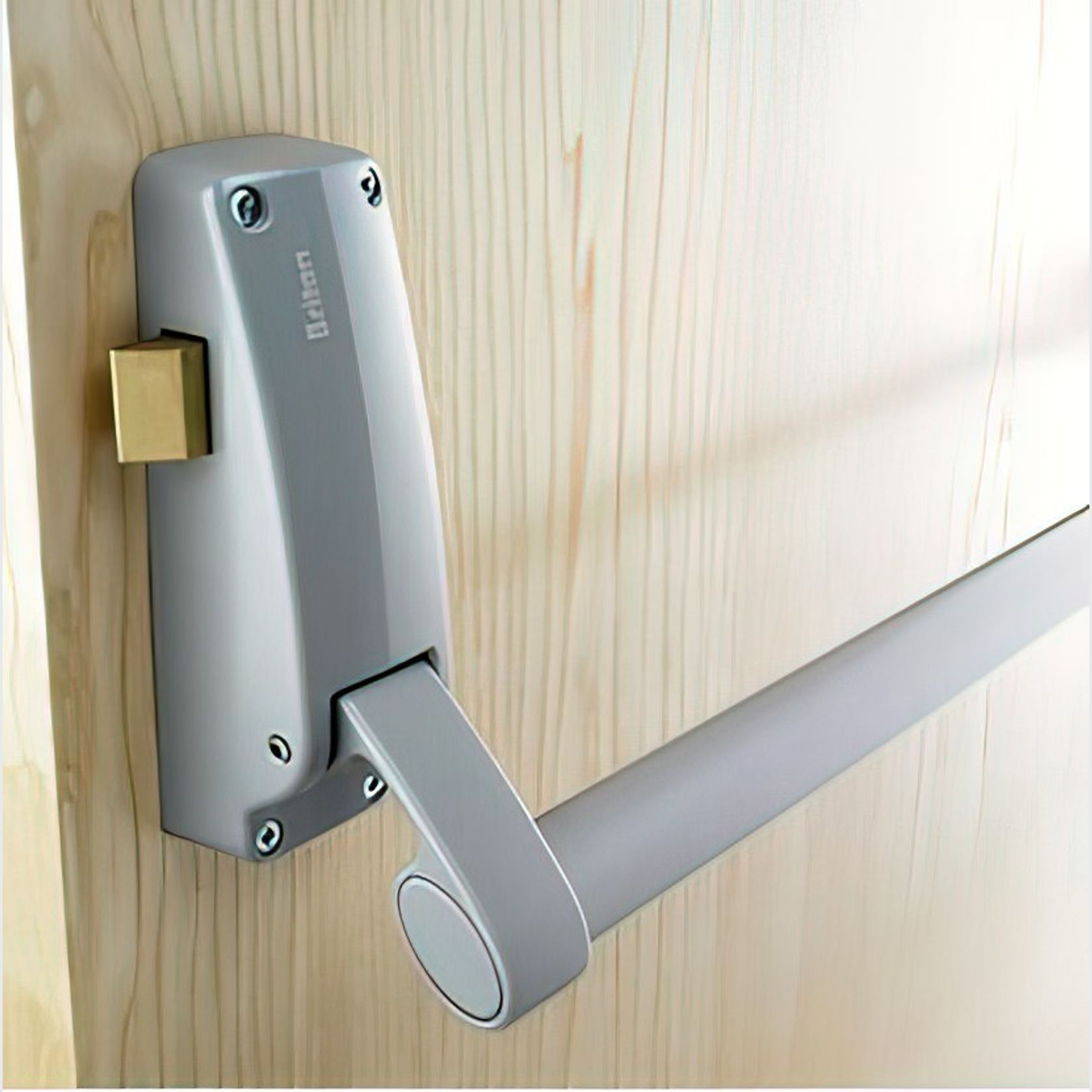 Briton Door Reversible Rim Panic Latch Commercial Grade Fire Rated B378ESE gallery detail image