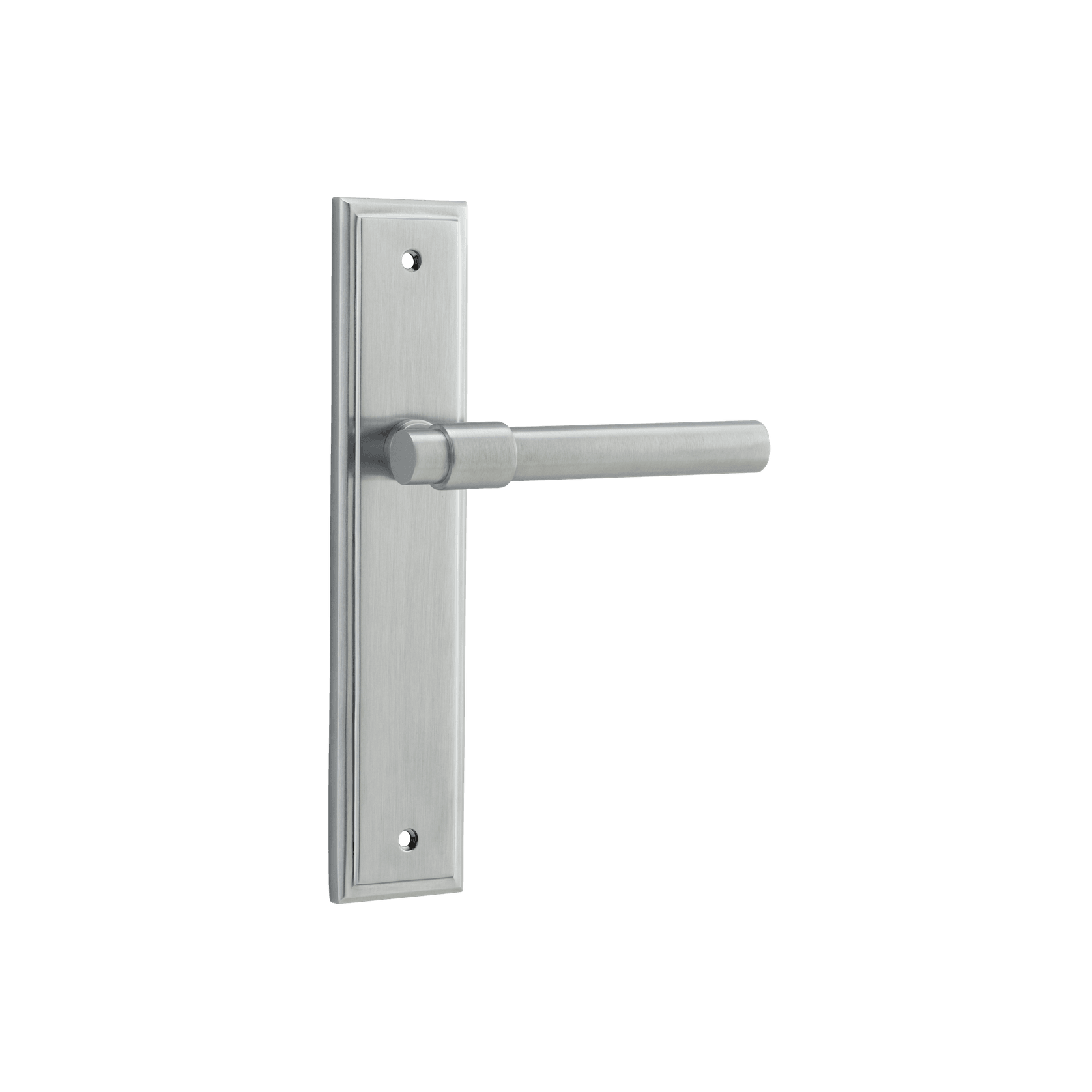 Helsinki Door Lever Stepped Backplate gallery detail image