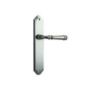 Iver Verona Door Lever on Shouldered Backplate Satin Nickel - Customise to your needs gallery detail image
