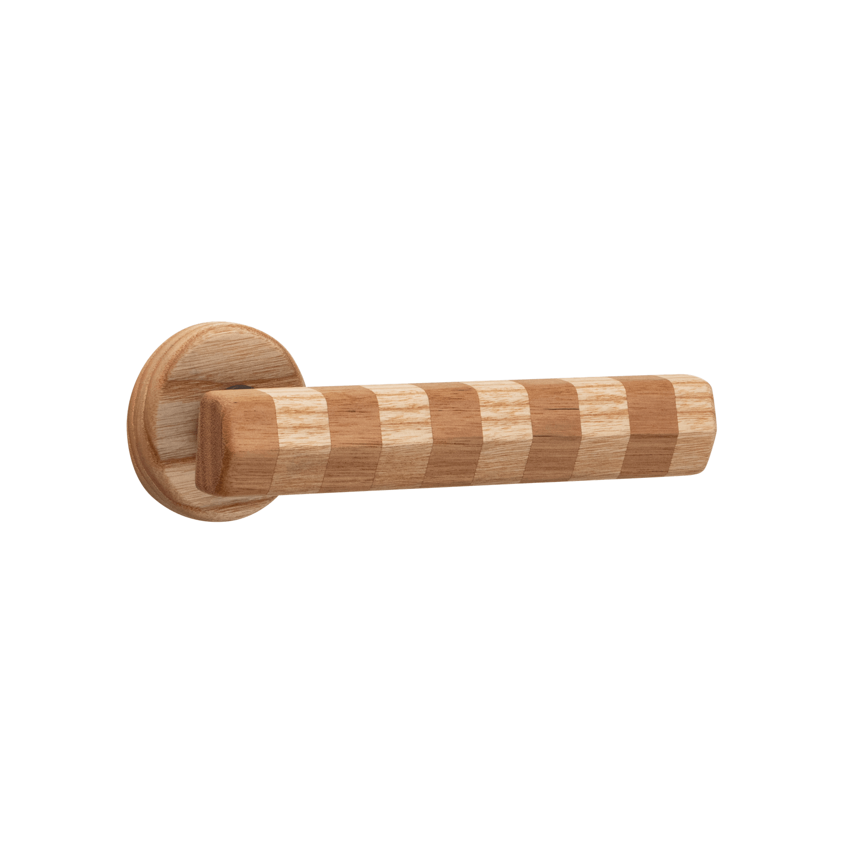 Straight Streaker Door Lever - Round Rose gallery detail image