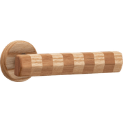 Straight Streaker Door Lever - Round Rose gallery detail image