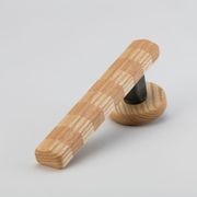 Straight Streaker Door Lever - Round Rose gallery detail image