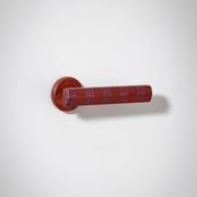 Straight Streaker Door Lever - Round Rose gallery detail image