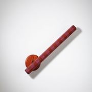 Kooky Streaker Door Lever - Round Rose gallery detail image