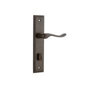 Iver Stirling Door Lever on Stepped Backplate Signature Brass gallery detail image