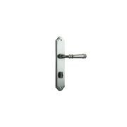 Iver Verona Door Lever on Shouldered Backplate Satin Nickel - Customise to your needs gallery detail image
