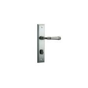 Iver Verona Door Lever on Stepped Backplate Satin Nickel - Customise to your needs gallery detail image