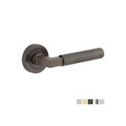 Iver Brunswick Door Lever Handle on Round Rose Passage gallery detail image