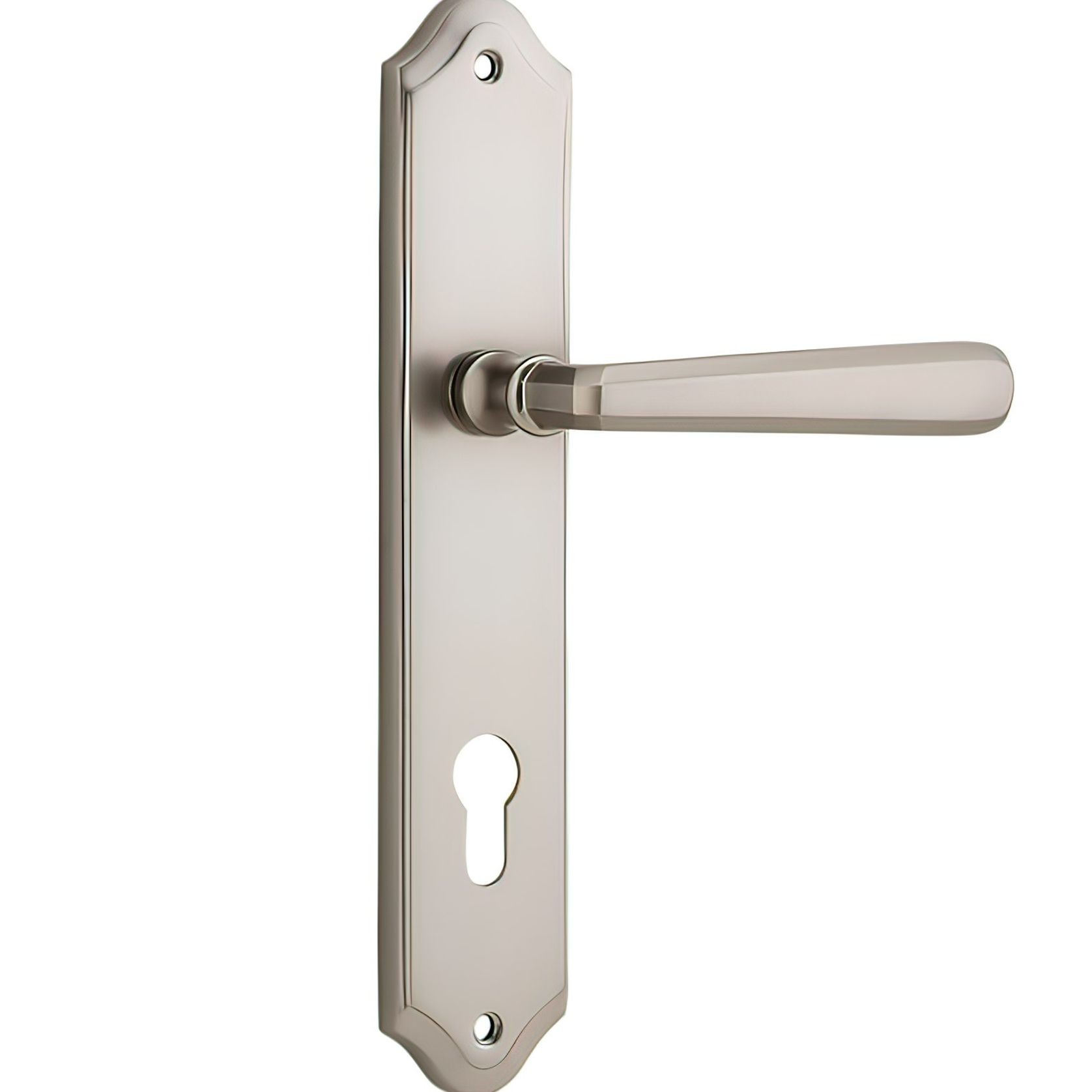 Iver Copenhagen Door Lever on Shouldered Backplate gallery detail image