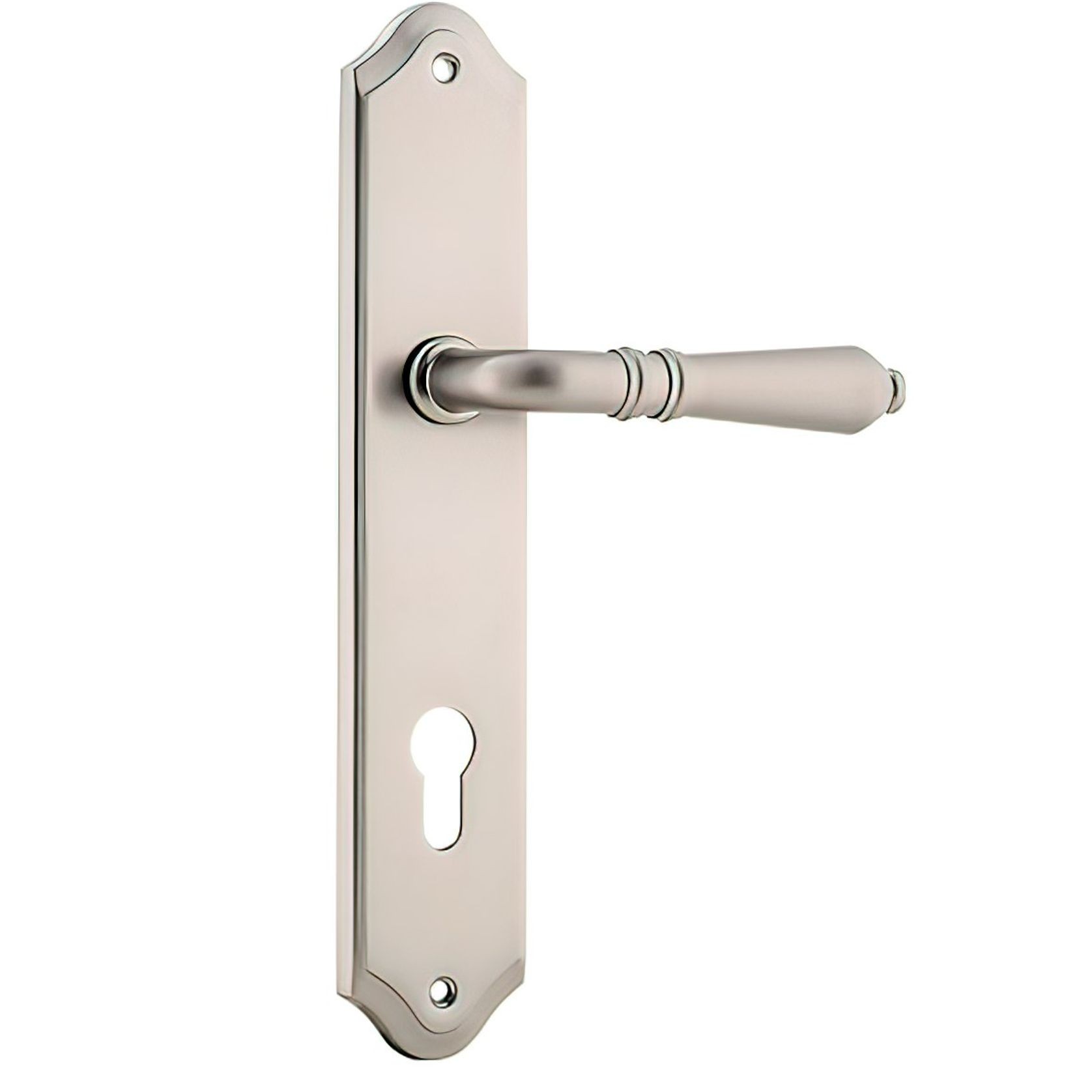 Iver Sarlat Lever Door Handle on Shouldered Backplate gallery detail image