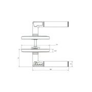 Lockwood Electronic Lock Code Door Lever Left Hand gallery detail image