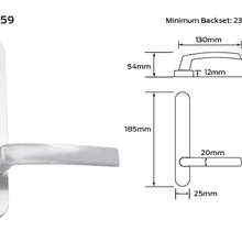 Legge 5400 Series Cisa  (59) Door Furniture gallery detail image