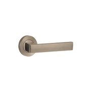 Lockwood 101 Door Lever on Round Rose Full Set gallery detail image