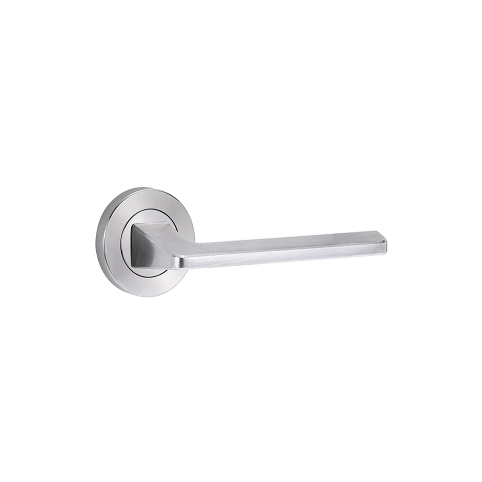 Lockwood Symphony 178 Door Lever on Round Rose gallery detail image