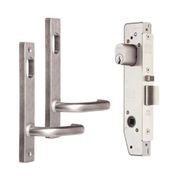 Lockwood Narrow Mortice Lock Kit Double Cyl/Handles SC gallery detail image