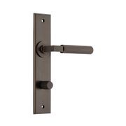 Iver Brunswick Door Lever on Chamfered Backplate gallery detail image