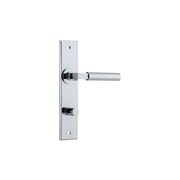 Iver Berlin Door Lever on Chamfered Backplate gallery detail image