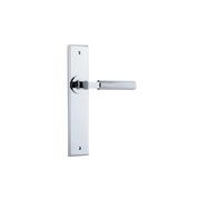 Iver Brunswick Door Lever on Chamfered Backplate gallery detail image