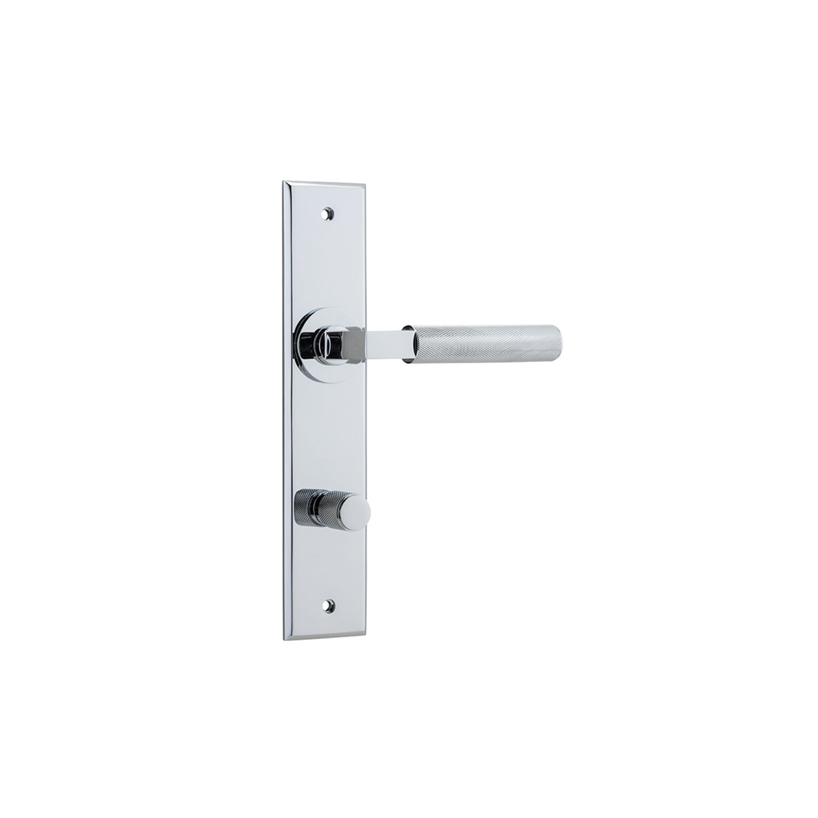 Iver Brunswick Door Lever on Chamfered Backplate gallery detail image