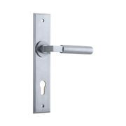 Iver Berlin Door Lever on Chamfered Backplate gallery detail image