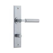 Iver Berlin Door Lever on Chamfered Backplate gallery detail image