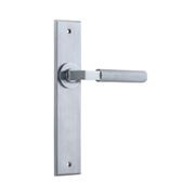 Iver Brunswick Door Lever on Chamfered Backplate gallery detail image